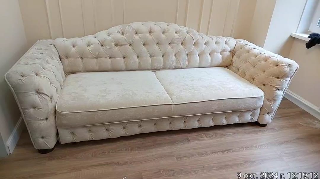 Замена обивки дивана на дому. Ногинск