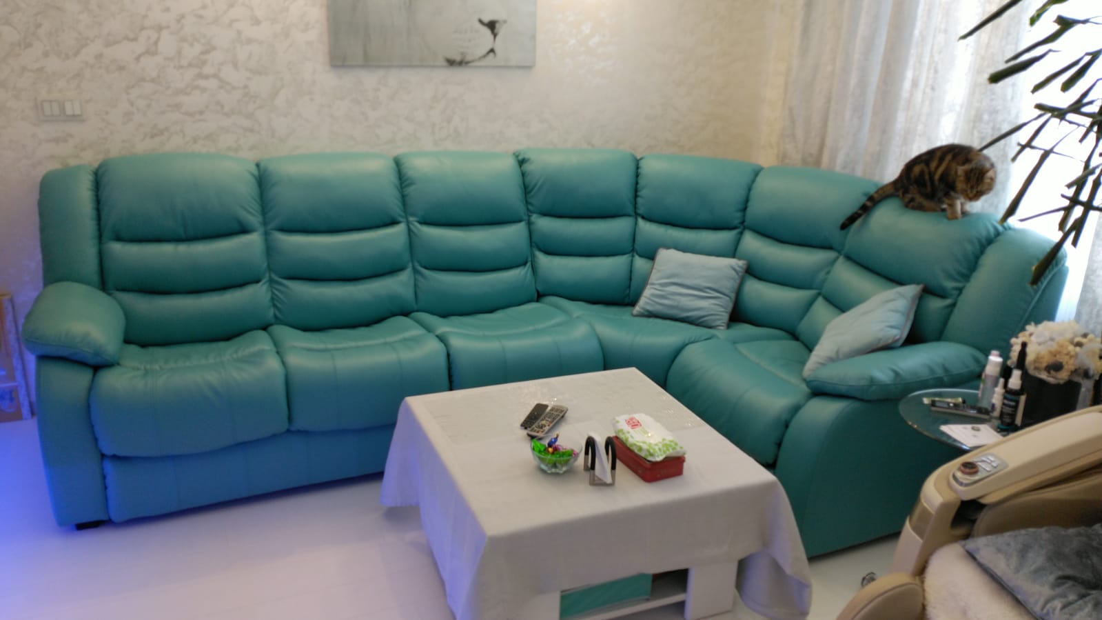 Перетяжка дивана на дому. Ногинск